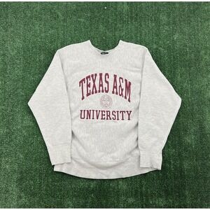 Vintage Texas A&M Aggies Crewneck Sweatshirt Size Medium University Sports